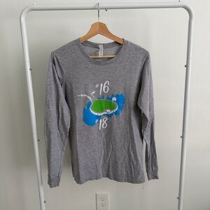 TPC Sawgrass 17th Hole Gray Long Sleeve Shirt Women’s GolfNow